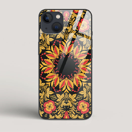 Khokhloma - iPhone 13 Glass Case