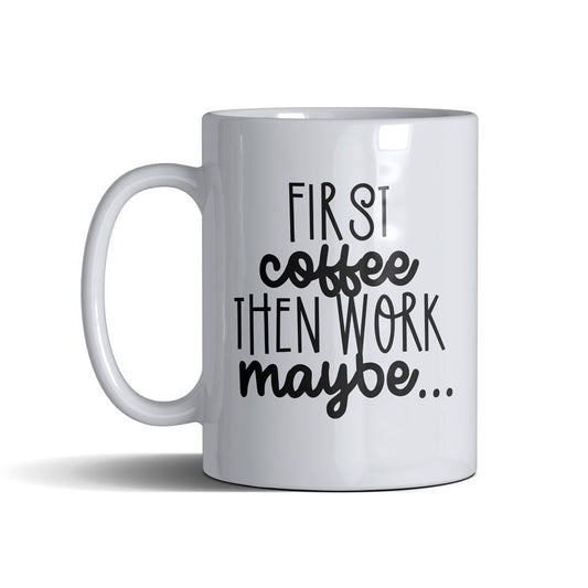 Maybe  - White Mug 