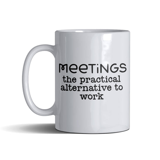 Meetings The Practicals  - White Mug 