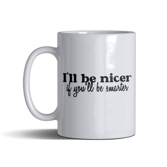 Nicer  - White Mug 