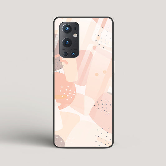 Abstract Shapes - OnePlus 9 Pro Glass Case