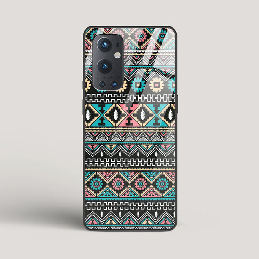 Triable pattern 03 - OnePlus 9 Pro Glass Case