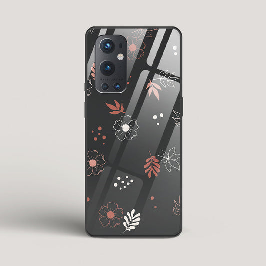 Boho Floral Midnight - OnePlus 9 Pro Glass Case