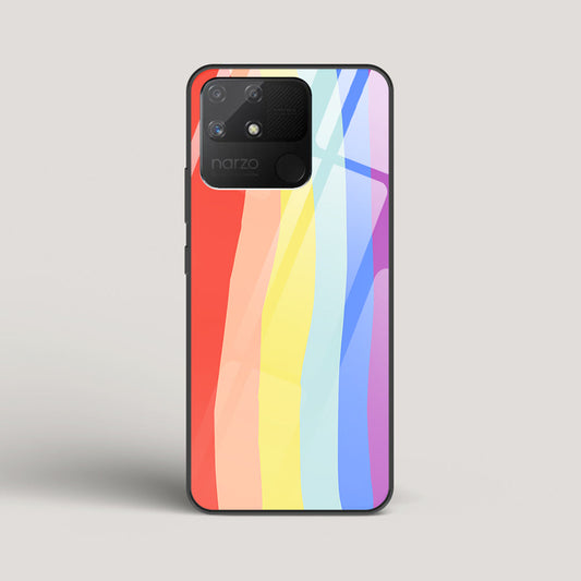 Rainbow - Realme Narzo 50A Glass Case