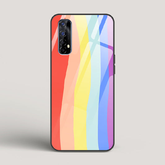 Rainbow - Realme 7 Glass Case