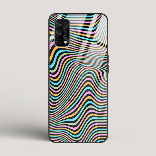 Color Lines - Realme 7 Pro Glass Case