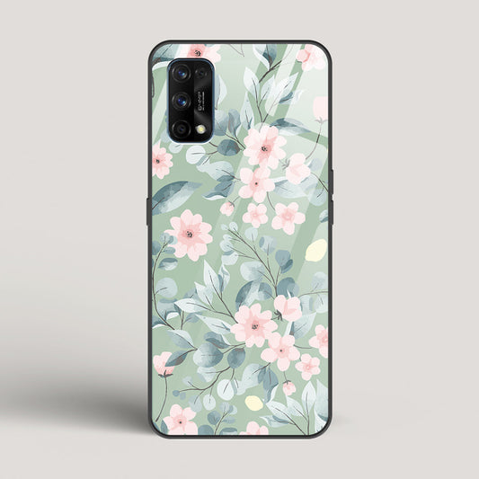 Botanical 02 - Realme 7 Pro Glass Gripper Case