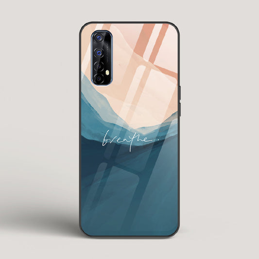 Pastel Breathe - Realme 7 Glass Case