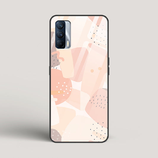 Abstract Shapes - Realme X7 Glass Case