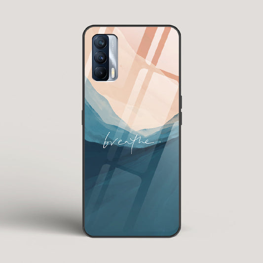 Pastel Breathe - Realme X7 Glass Case