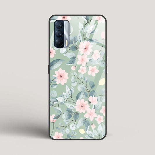 Botanical 02 - Realme X7 Glass Gripper Case