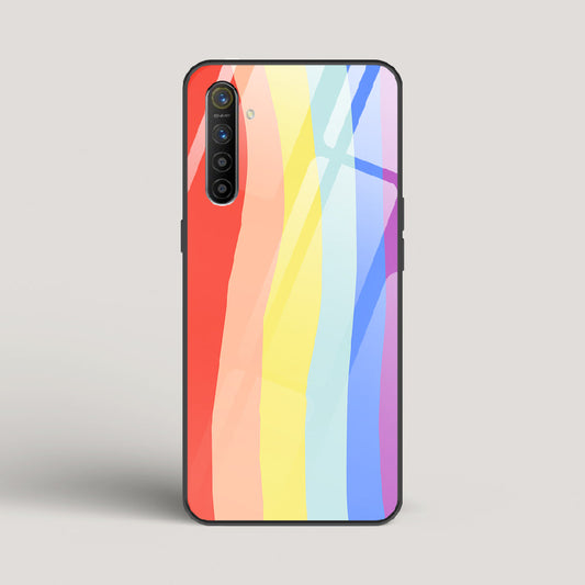 Rainbow - Realme XT Glass Case