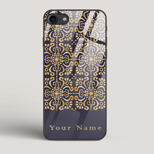 Royal Purple Name Edition - iPhone 7 Glass Case