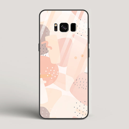 Abstract Shapes - Samsung Galaxy S8 Glass Case