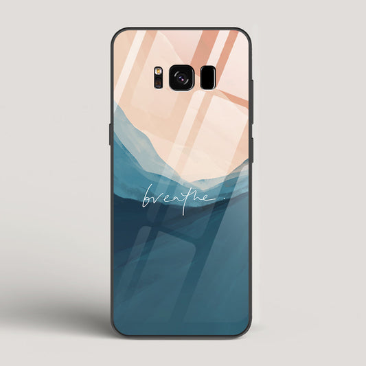 Pastel Breathe - Samsung Galaxy S8 Glass Case