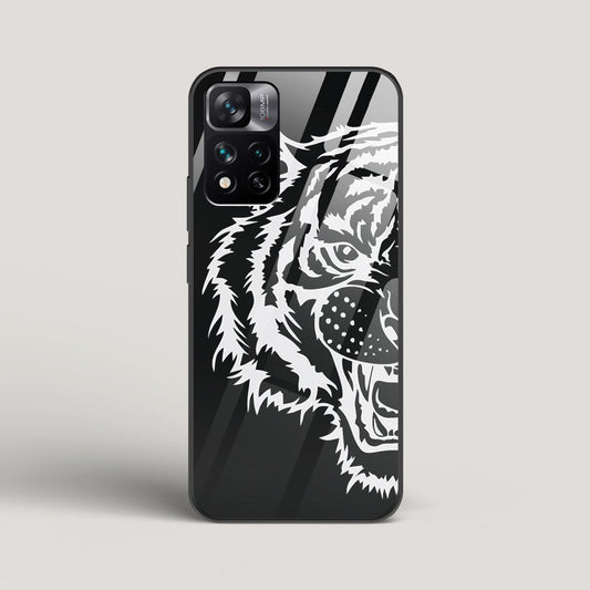 Tiger silhouette - Xiaomi 11i HyperCharge 5G Glass Case