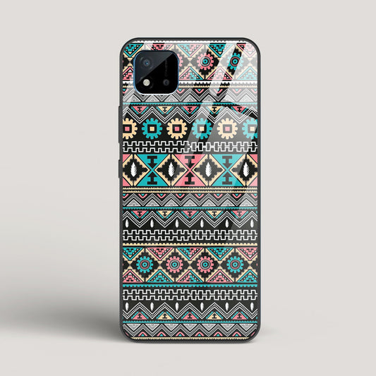 Triable pattern 03 - Realme C20 Glass Case