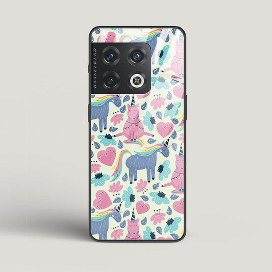 Unicorn Love - Oneplus 10 Pro Glass Gripper Case