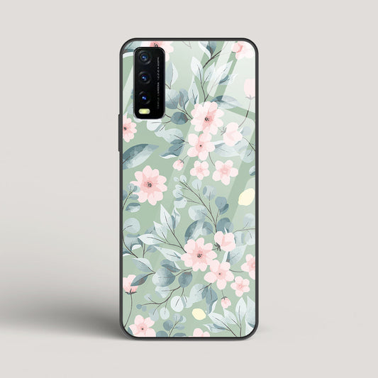 Botanical 2 - Vivo Y20 Glass Gripper Case