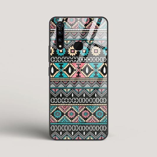 Triable pattern 03 - vivo Z1Pro Glass Case